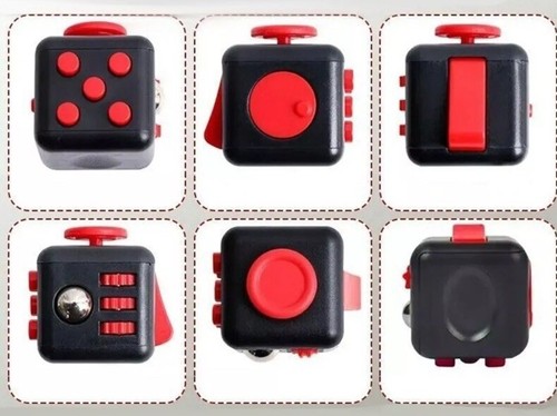 50 (FÜNFZIG STÜCK) Fidget Cube Stressabbau sensorisches Spielzeug Hand Angst ADHS Autismus - Bild 6 von 9