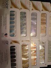Lot of 10 Color Street Nail Polish Strips-No Duplicates Many Retired Colors