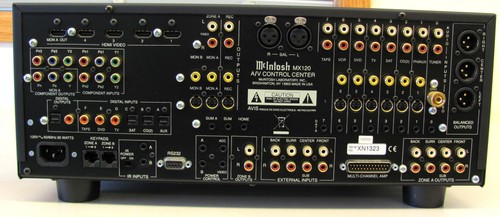 McIntosh MX120 Audio/Video Control Center, Vintage, Excellent Condition ~STSI - Picture 9 of 22