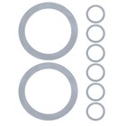 8pcs Rubber Blender Seal Rings: Replacement Gasket Juicer Parts Accessories