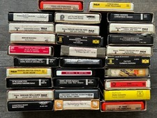 Classical Music 8 Track Tape Lot 29pc Collection World Music Tested Plays Works