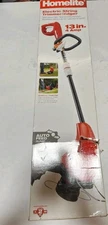HOMELITE 13" 4 Amp Straight Electric String Trimmer / Edger - UT41113
