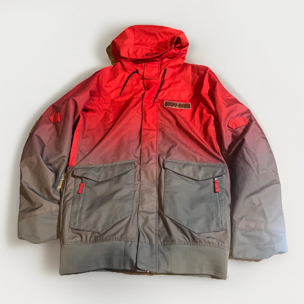 Oakley Polyester Thick Jacket Snow Jacket Size Medium Men’s Ski Snowboarding