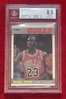 1987-88 Fleer - Michael Jordan #59 - BGS 8.5 centering 9