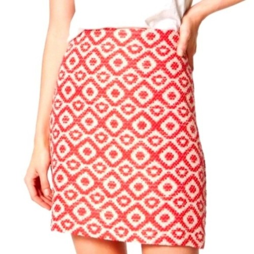 Neu ohne Etikett Loft Geo Jacquard Metallic Etuikleid 10 L lang - Bild 1 von 7