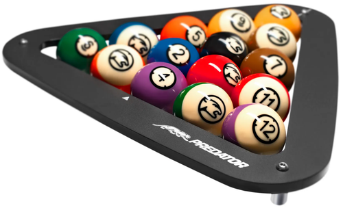 Black Predator AeroRack Pool Ball Rack / Triangle (A PRE HARD RACK CAT BLACK) - Bild 4 von 4