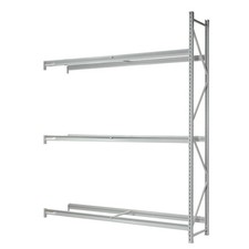 Truck Tire Rack 3 Tier Add-On Steel Gray 72"W x 24"D x 120"H