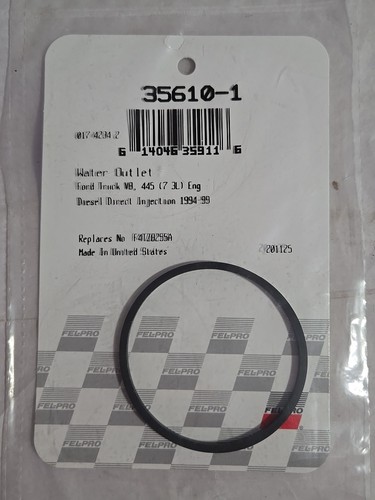 Fel-Pro 35610-1 Engine Coolant Thermostat Water Outlet Gasket For Ford  - Bild 1 von 2
