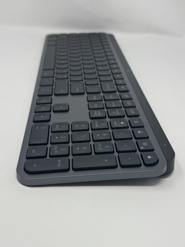Logitech MX Keys S Pełnowymiarowa klawiatura bezprzewodowa Bluetooth z Logi Bolt-Graphite - Zdjęcie 2 z 10