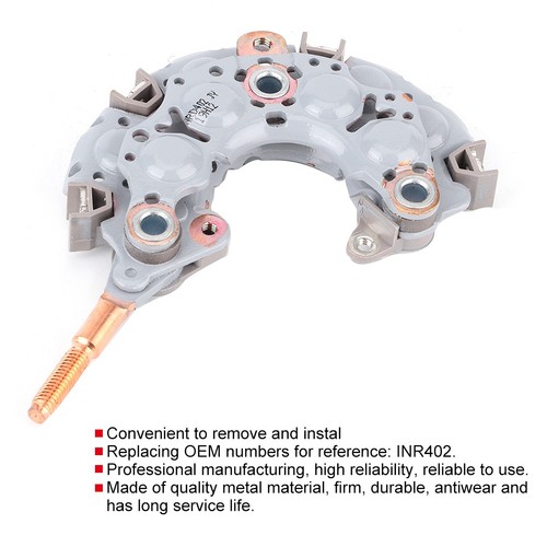 Metal Alternator Rectifier Regulator INR402 OEM Replacement