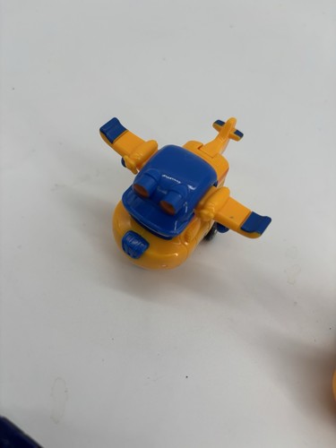 set of 12 mini Super Wings toy airplane transforming 2" Jett Agent Chase Bello - Picture 10 of 15