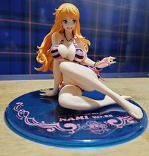 One Piece Nami Ver. BB_PINK WF2016 Model Figure P.O.P Limited MegaHouse