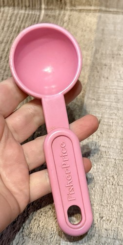 Scooter palette gelato rosa Fisher Price vintage divertente con cibo ricambio - Foto 2 di 3