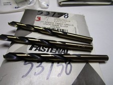 Jobber Drill Ltr J HSS 135° Split Point Black and Gold Finish Qty 3