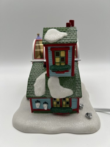 Department 56 North Pole Beard Bros Trineo Lavado Iluminar Casa de Pueblo de Navidad - Imagen 12 de 17