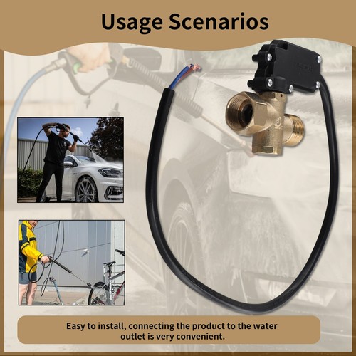 220V Automatic Water Pressure Sensing Device 55/58 Model Car Washing5154 - Photo 3/4