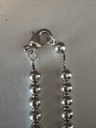 Tiffany & Co Sterling Silver Graduated Bead Necklace 18 “ 925,  Authentic — photo 3