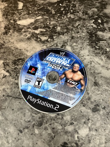 WWE SmackDown Here Comes the Pain (Sony PlayStation 2, PS2) NUR Disc
