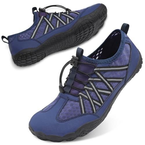 Barefoot Water Shoes for Women Men Wide Toe Box Lightweight Quick Dry Aqua
