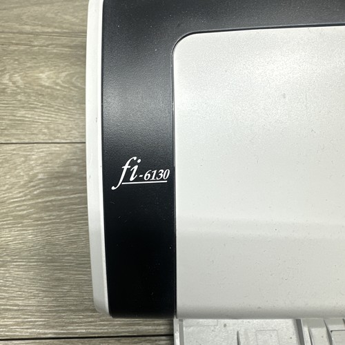 Fujitsu FI-6130 Duplex Color 40ppm Document Scanner w/AC Adapter & USB Cord - Picture 2 of 7