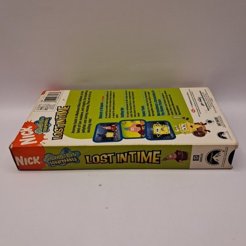 SpongeBob SquarePants: Lost in Time (VHS, 2006) Nickelodeon Cartoon Show Rare - Picture 14 of 14