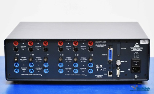 Fluke Norma 5000 N5K 6PP50I Power Analyzer 6 Channel 1000V 10A NIST Calibrated - Picture 6 of 9