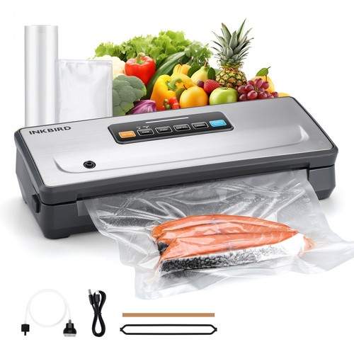 INKBIRD INK-VS06 Cordless Vacuum Sealer Fresh Dry Wet Food Storage USB charging - Picture 2 of 14