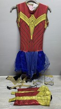 Wonder Woman Costume Womens Medium Rubies Deluxe DC Comics Superhero Cosplay Set