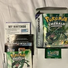 Pokémon Emerald Version Nintendo Game Boy Advance GBA Complete in Box w/ Manual