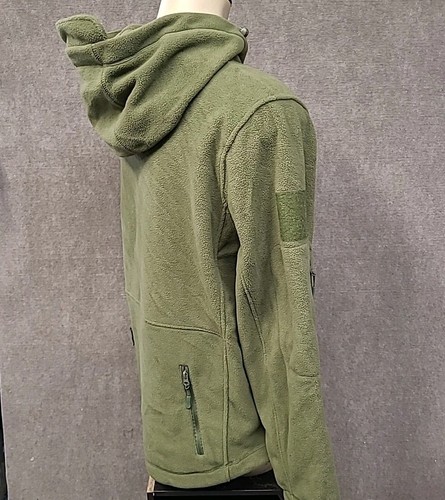 Baerskin taktischer Hoodie Herren Größe XL grün Fleece durchgehender Reißverschluss gebraucht, in einwandfreiem Zustand - Bild 18 von 19