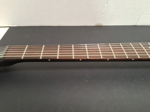 ESP LTD NS-6 Nergal Black Satin Electric Guitar + OEM Hard Case - PERFECT!! - Picture 14 of 22