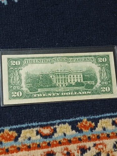 1950C $20 Banknote Kansas Cut Error - Picture 5 of 8