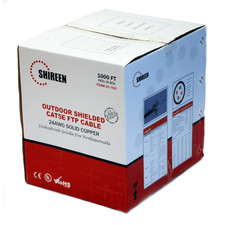 Shireen - DC-1021 - Shireen Inc DC-1021 Outdoor Cat5e Shielded 1000ft Spool
