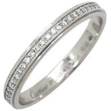 Cartier Ring ring D'Amour Wedding Diamond Pt950 diamond  PlatinumSilver #4