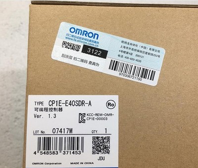 CP1E-E40SDR-A Ein Omron Plc Module Neu CP1E-E40SDR-A