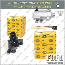 Electric Water Pump with Thermostat Kit For BMW 328i 528i 525xi 530xi  X3 X5
