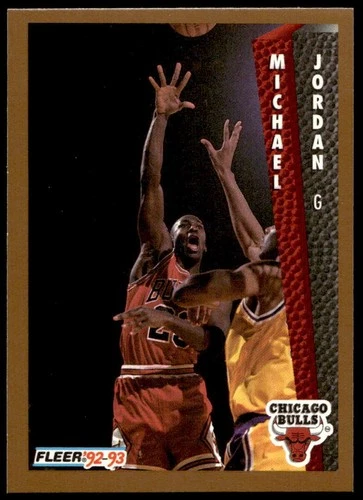 1992-93 Fleer #32 Michael Jordan Chicago Bulls MINT NO RESERVE!