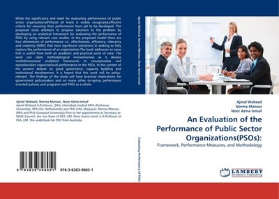 An Evaluation of the Performance of Public Sector Organizations(PSOs): Ajmal Wah