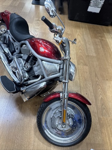 Harley Davidson V-rod Red RC Motorcycle New Bright - Picture 2 of 9