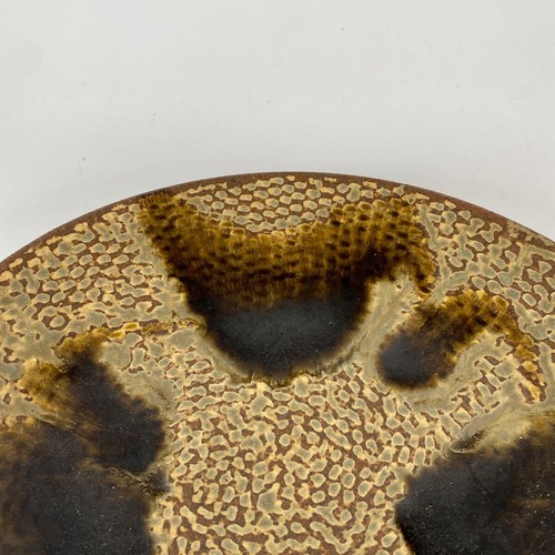 Tatsuzo Shimaoka Mashiko Pottery Inlaid Plate Decorative Dish 10.4 inch Signed - Picture 10 of 10