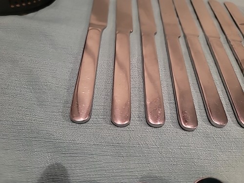 33 Stck. Reed & Barton Middleburg Edelstahl Besteck Messer Gabeln Löffel Verschiedenes - Bild 3 von 19