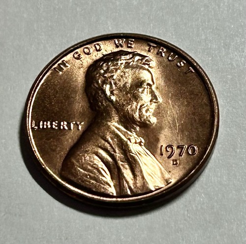 1970D Lincoln Memorial Cent WDDO-003 BU - Picture 2 of 4