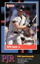Will Clark 1988 Donruss #204b San Francisco Giants