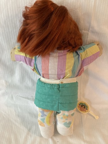 Vintage 1986 Cabbage Patch Kids Red Cornsilk Doll CPK Fully Outfitted Original - Picture 19 of 20