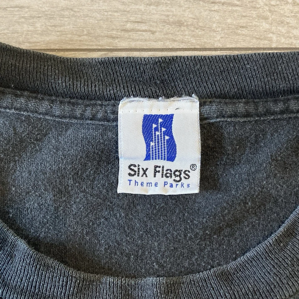 90s Pinky And The Brain Six Flags tee L - Image 4 of 4