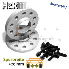 H&R TRAK+ DR Spurverbreiterung 20mm p.A. für BMW 3er Coupé E36 :: 1992 >> 1995