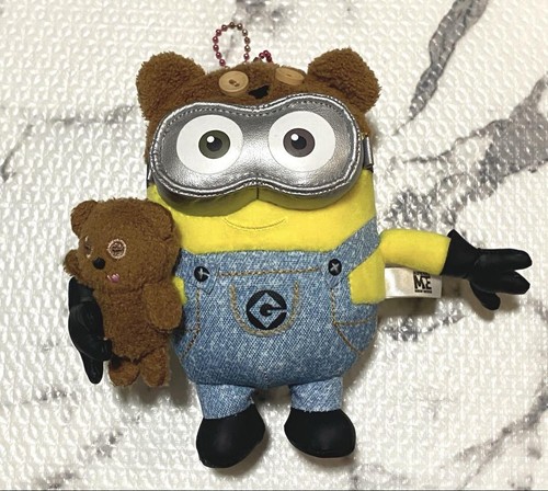 Universal Studios USJ Minion Bob Tim Mascot Keychain No Tag Used