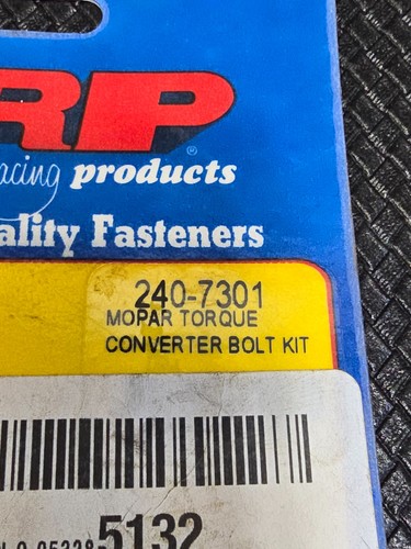 ARP 2407301 Torque Converter Bolt Kit Mopar Torque Converter Bolt Kit 727 904 - Picture 2 of 3