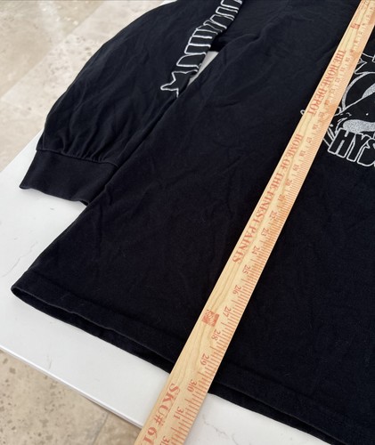 Supreme Hysteric Glamour Black Silver Long-Sleeve Tee Size XL - Picture 8 of 11