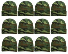 12 Pack Winter Beanie Hats for Men Women, Warm Cozy Knitted Cuffed Skull Cap,...